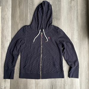 Tommy Hilfiger Small Blue Sweater with White polka dots